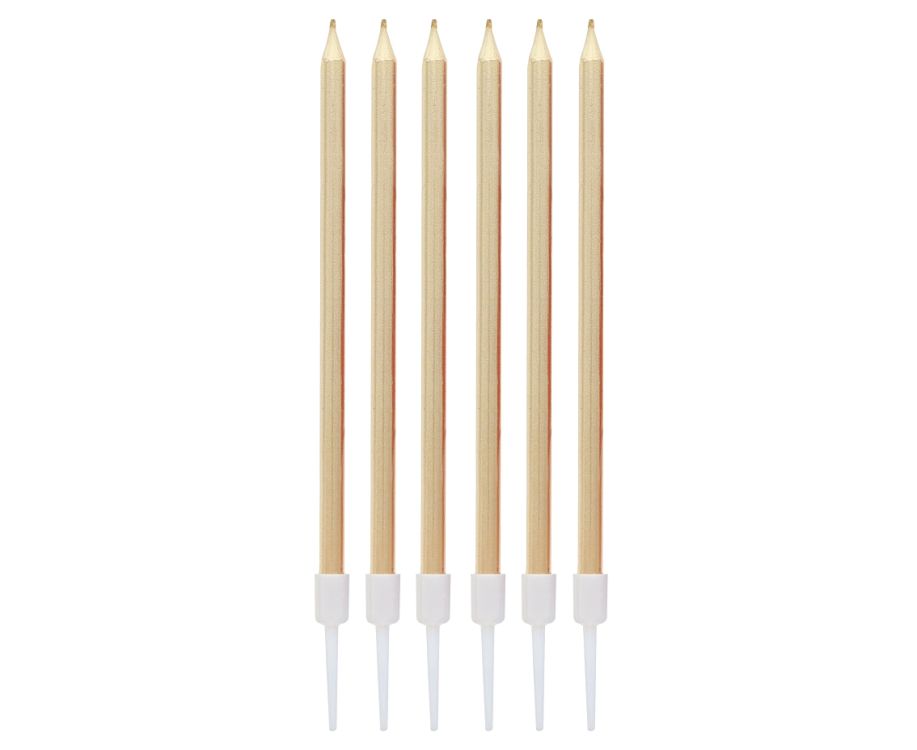 Obrázek k výrobku 27459 - Dortové svíčky 13,5cm, 6ks