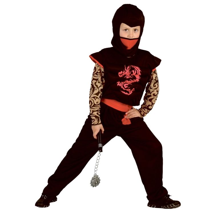 Obrázek k výrobku 29443 - Kostým Ninja - červený drak