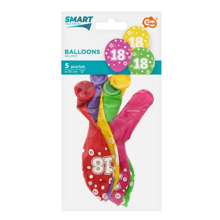 Obrázek k výrobku 25088 - Nafukovací balónky 5ks