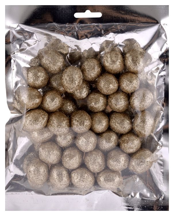 Obrázek k výrobku 29552 - Polystyrenové ořechy GLITTER