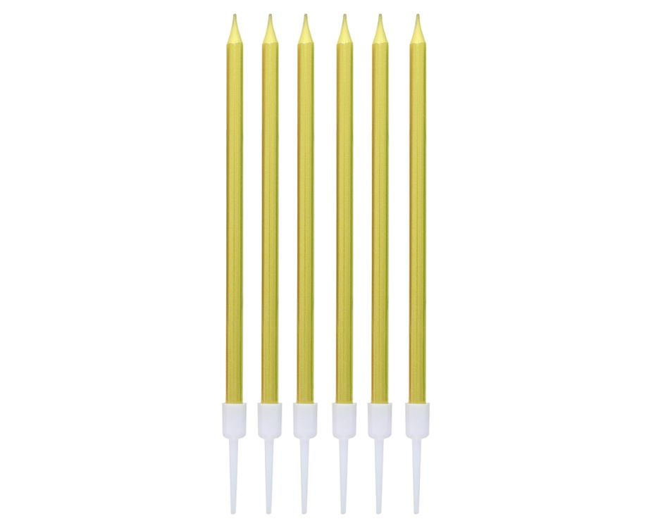 Obrázek k výrobku 27460 - Dortové svíčky 13,5cm, 6ks