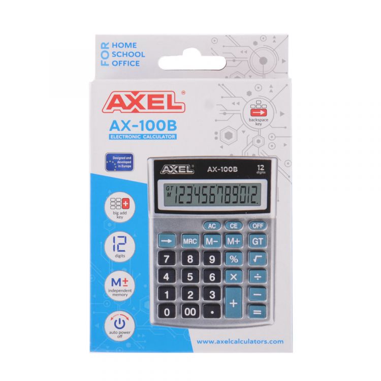 Obrázek k výrobku 22811 - Kalkulačka AXEL AX-100B