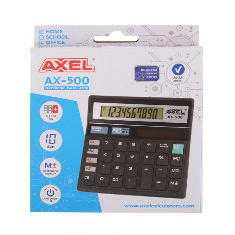 Obrázek k výrobku 22814 - Kalkulačka AXEL AX-500