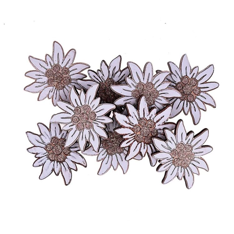 Obrázek k výrobku 26898 - Nálepky Květina s glitry