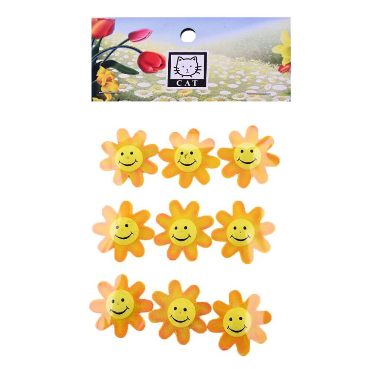 Obrázek k výrobku 26896 - Nálepky Květinky s úsměvem