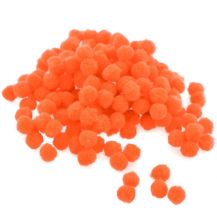 Obrázek k výrobku 13896 - Bambulky plyšové 1cm