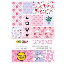 Obrázek k výrobku 34859 - Blok papírů A4 LOVE ME
