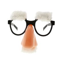 Obrázek k výrobku 32354 - Brýle "Profesor" bílý