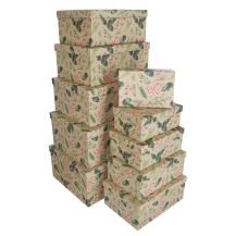 Obrázek k výrobku 36087 - Dárkové krabičky VÁNOČNÍ