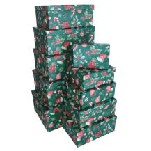 Obrázek k výrobku 36085 - Dárkové krabičky VÁNOČNÍ