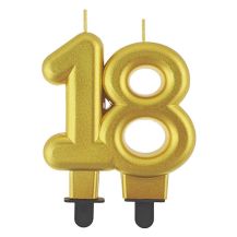 Obrázek k výrobku 19271 - Dortová svíčka číslice 18