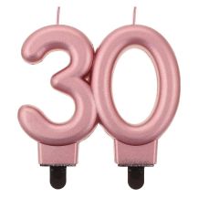 Obrázek k výrobku 22774 - Dortová svíčka číslice 30