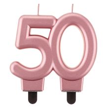 Obrázek k výrobku 22716 - Dortová svíčka číslice 50