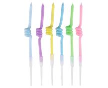 Obrázek k výrobku 27465 - Dortové svíčky 12cm, 6ks