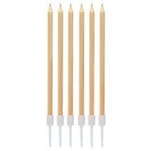 Obrázek k výrobku 27459 - Dortové svíčky 13,5cm, 6ks