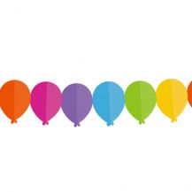 Obrázek k výrobku 12978 - Girlanda barevné balónky