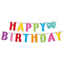 Obrázek k výrobku 18347 - Girlanda Happy Birthday 160cm