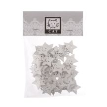 Obrázek k výrobku 32298 - Hvězdičky 3cm, 40ks