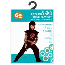 Obrázek k výrobku 29443 - Kostým Ninja - červený drak