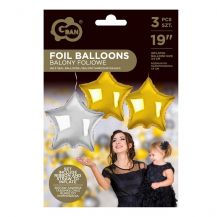 Obrázek k výrobku 22861 - Nafukovací balónky Hvězdy