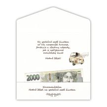 Obrázek k výrobku 34208 - Obálka na peníze s přáním
