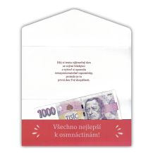 Obrázek k výrobku 35874 - Obálka na peníze s přáním