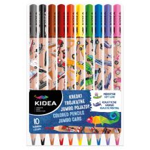 Obrázek k výrobku 34550 - Pastelky Kidea Jumbo