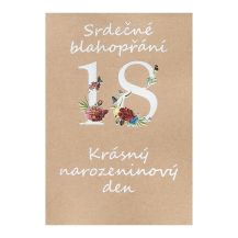 Obrázek k výrobku 31573 - Přání k narozeninám