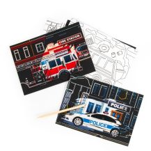 Obrázek k výrobku 34912 - Škrabací obrázky Kidea
