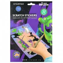Obrázek k výrobku 33932 - Škrabací samolepky Diplodok