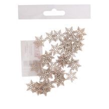 Obrázek k výrobku 35819 - Vločky 2cm, 36ks