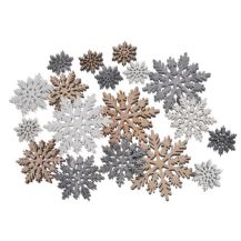 Obrázek k výrobku 36039 - Vločky 3cm, 48ks