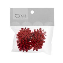 Obrázek k výrobku 32319 - Vločky 4cm, 12ks