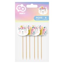 Obrázek k výrobku 31738 - Zápichy do cupcakes 6ks
