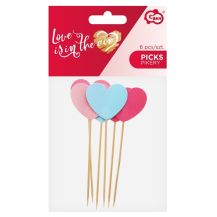 Obrázek k výrobku 33592 - Zápichy do cupcakes 6ks